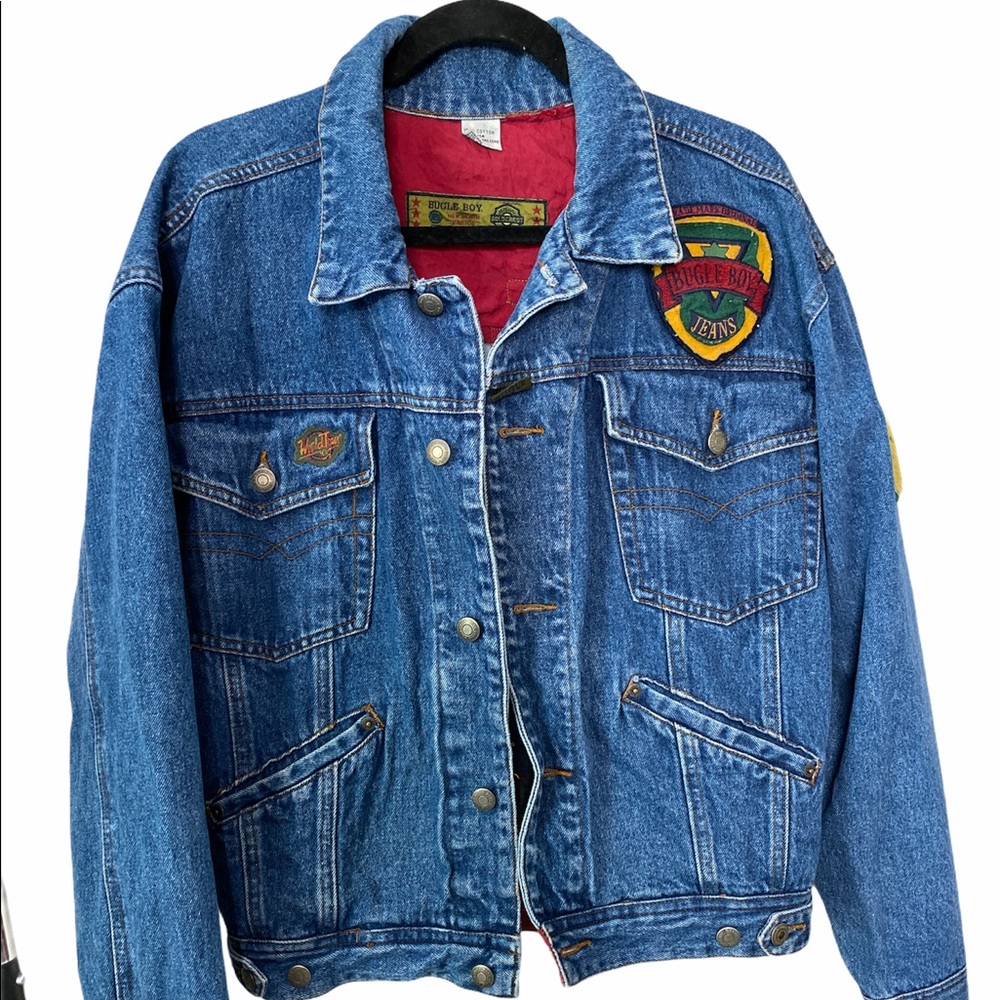 Vintage Bugle Boy Medium Jean Jacket